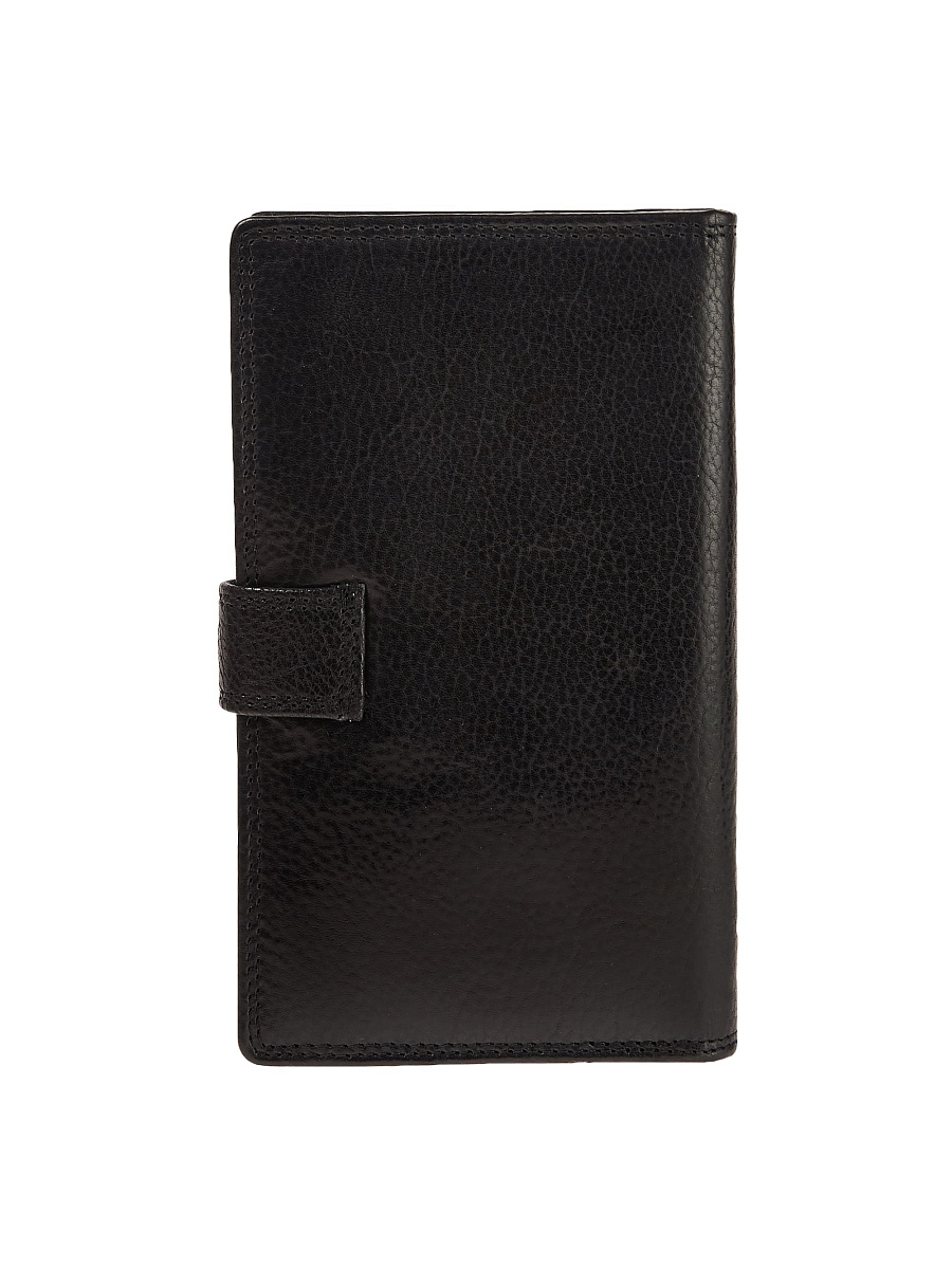 Портмоне Dr.Koffer из натуральной кожи черное