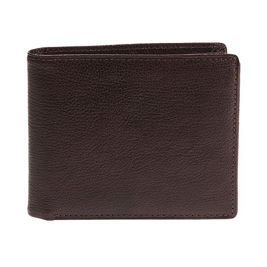 Портмоне Dr.Koffer из натуральной кожи коричневое