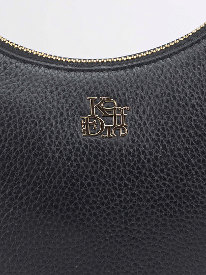 Женская сумка Dr. Koffer из натуральной кожи черная