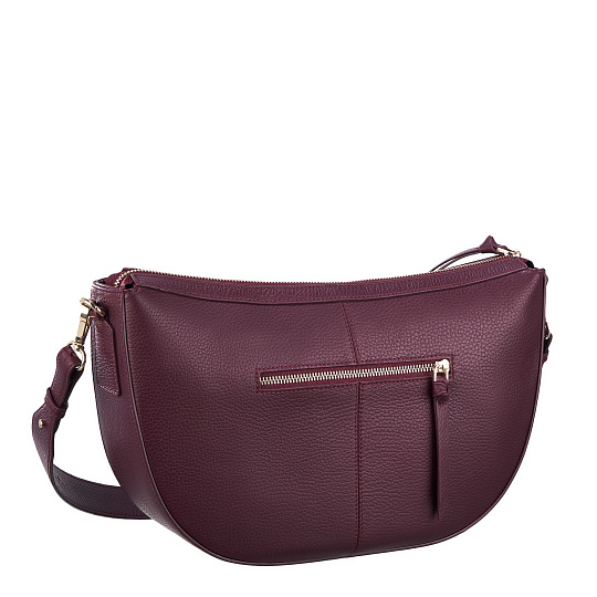 Женская сумка  Dr. Koffer из натуральной кожи бордовая