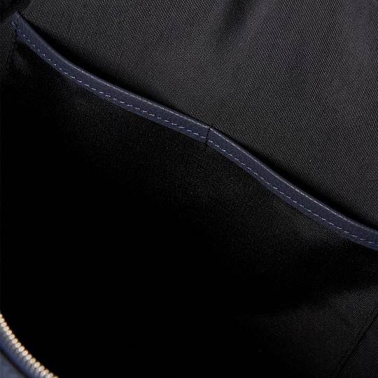 Сумка дорожная Dr.Koffer  из натуральной кожи синяя