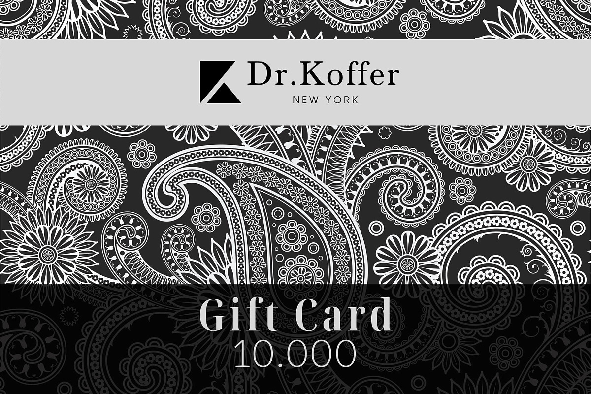 Электронная подарочная карта для koffer.ru 10 000 руб