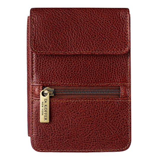 Нагрудный кошелек дорожный Dr.Koffer из натуральной кожи