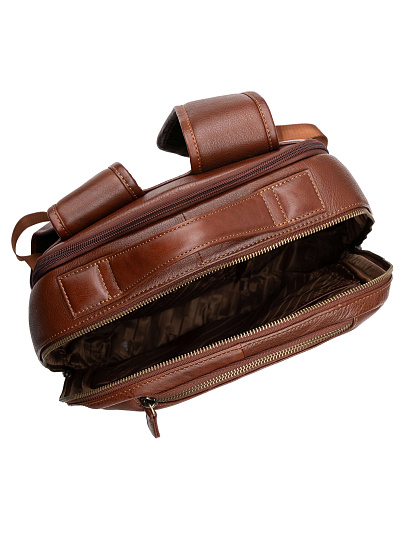 Рюкзак Dr. Koffer из натуральной кожи светло-коричневый