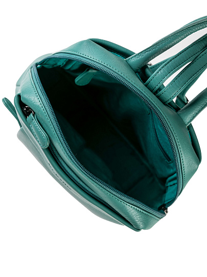 Рюкзак Dr.Koffer из натуральной кожи голубой