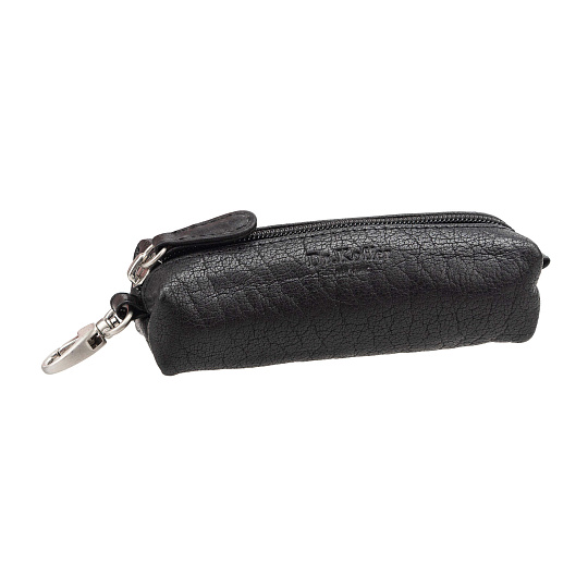 Ключница Dr. Koffer из натуральной кожи черная