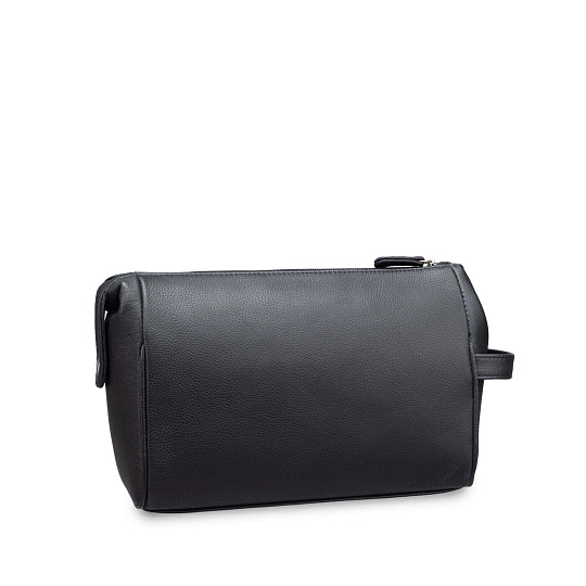 Несессер Dr. Koffer из натуральной кожи черный