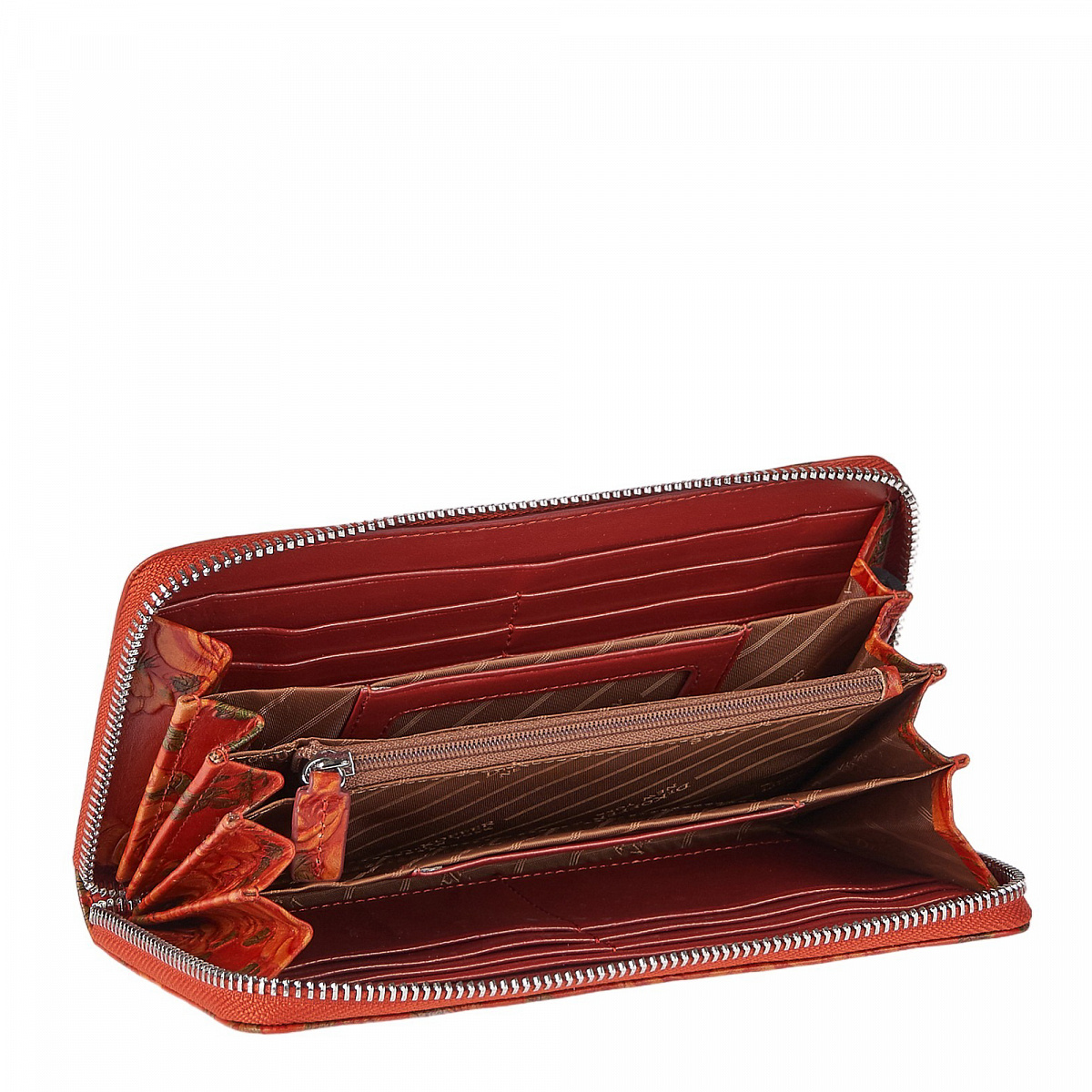 Женское кожаное портмоне-гармошка в подарочной упаковке Dr.Koffer X510330-182-58