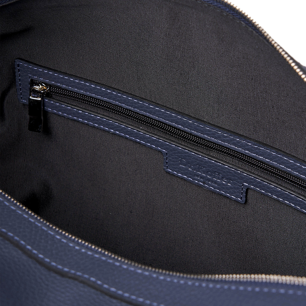 Сумка дорожная Dr.Koffer  из натуральной кожи синяя