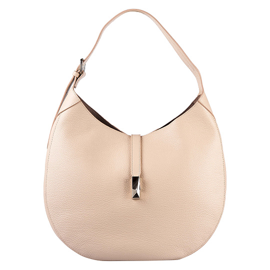 Женская сумка Dr. Koffer из натуральной кожи бежевая