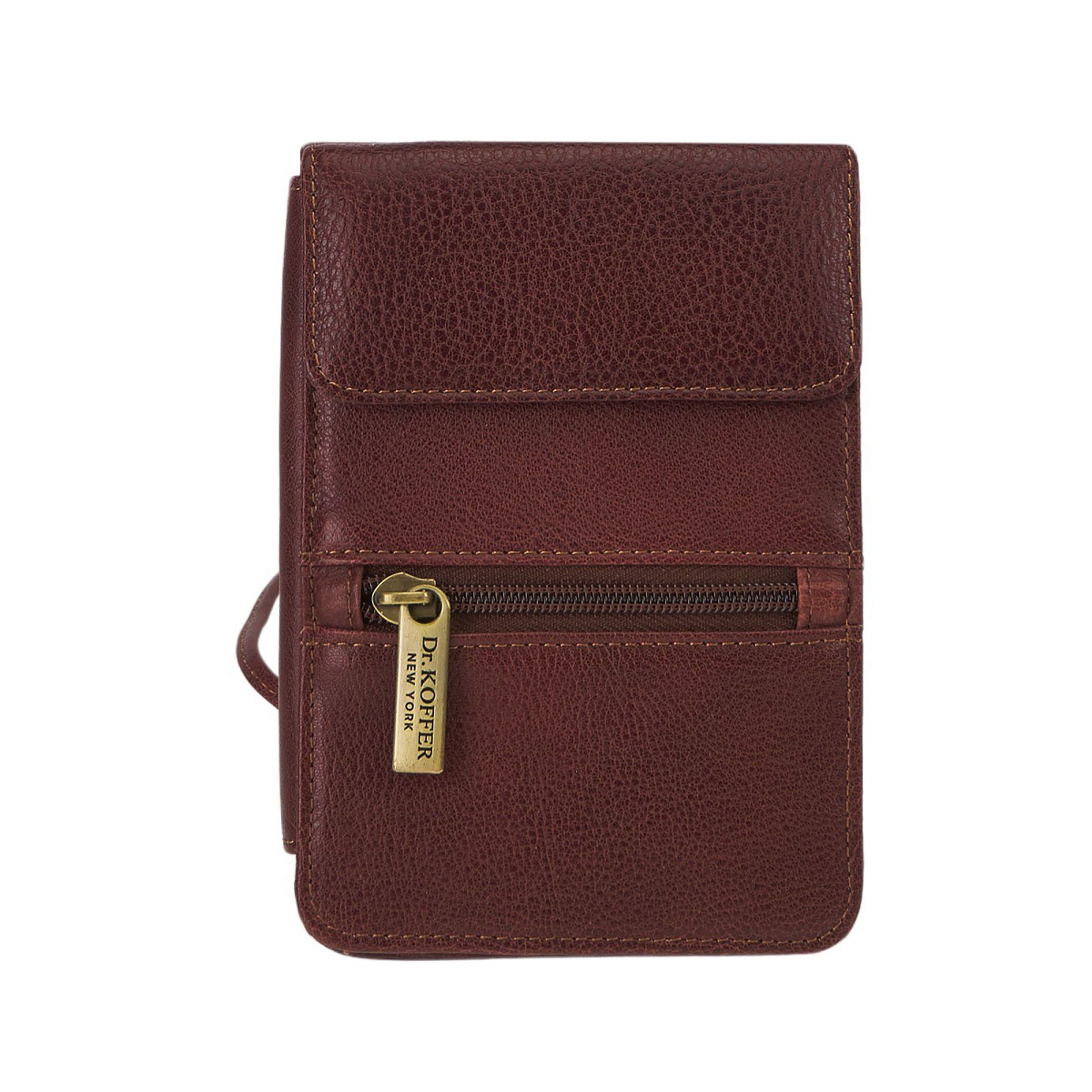 Нагрудный кошелек дорожный Dr.Koffer из натуральной кожи