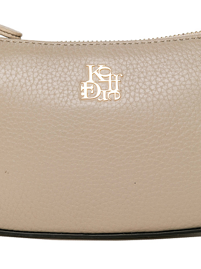 Женская сумка Dr. Koffer из натуральной кожи бежевая