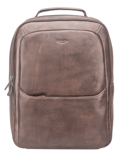 Рюкзак Dr. Koffer из натуральной кожи коричневый