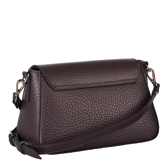 Женская сумка Dr. Koffer из натуральной кожи фиолетовая