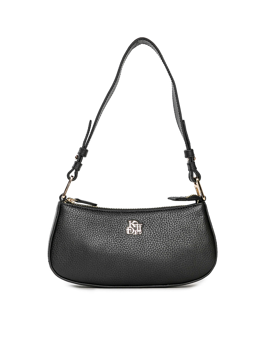 Женская сумка Dr. Koffer из натуральной кожи черная