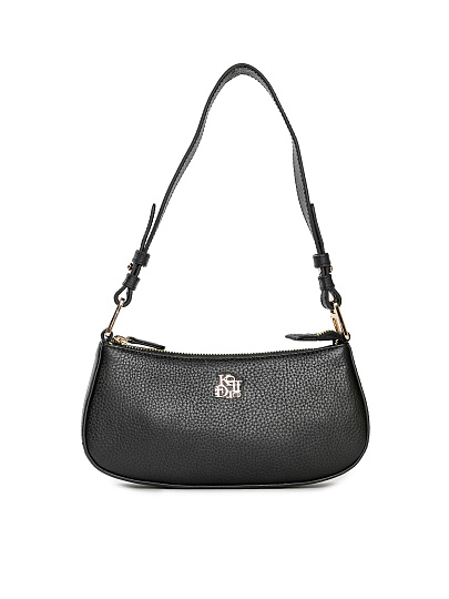 Женская сумка Dr. Koffer из натуральной кожи черная