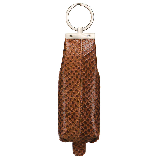 Ключница Dr.Koffer из натуральной кожи темно-коричневая