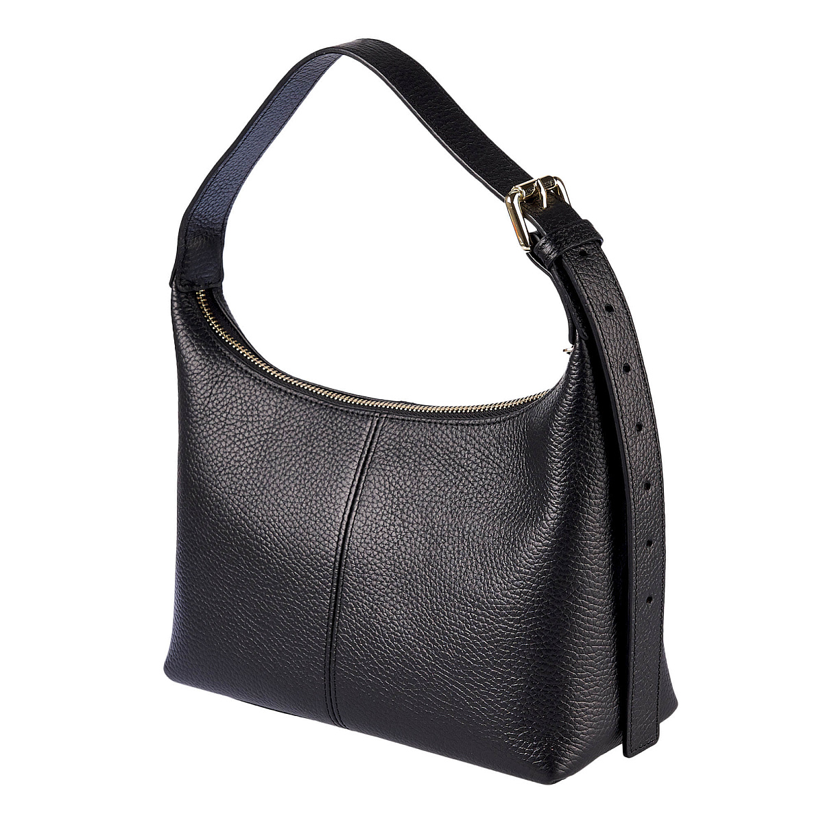 Женская сумка  Dr. Koffer из натуральной кожи черная