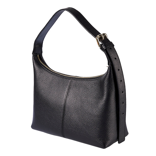 Женская сумка  Dr. Koffer из натуральной кожи черная