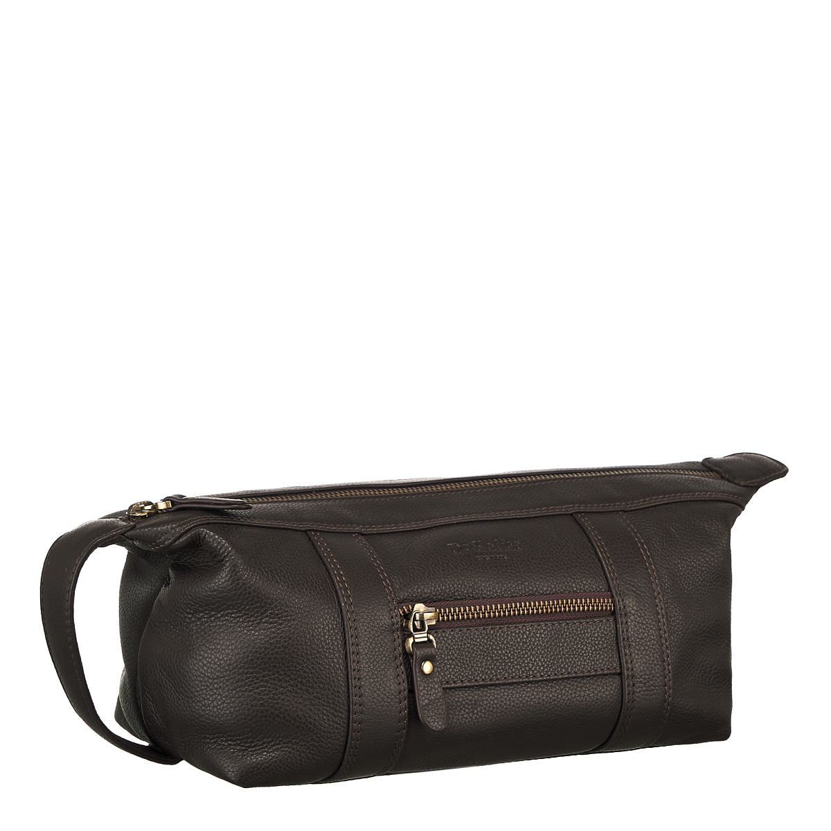 Несессер Dr.Koffer из натуральной кожи коричневый