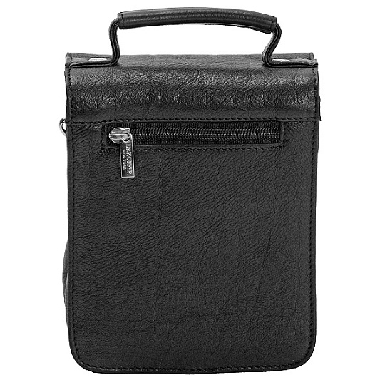 Небольшая повседневная черного цвета сумка Dr.Koffer M402274-02-04