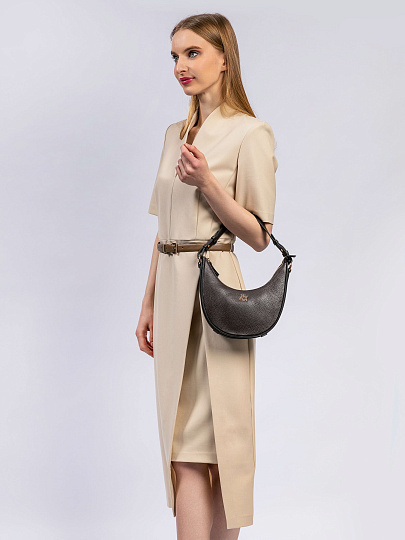 Женская сумка Dr. Koffer из натуральной кожи коричневая