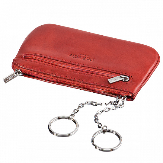 Кожаная ключница с вместительными потайными карманами Dr.Koffer X510209-19-12