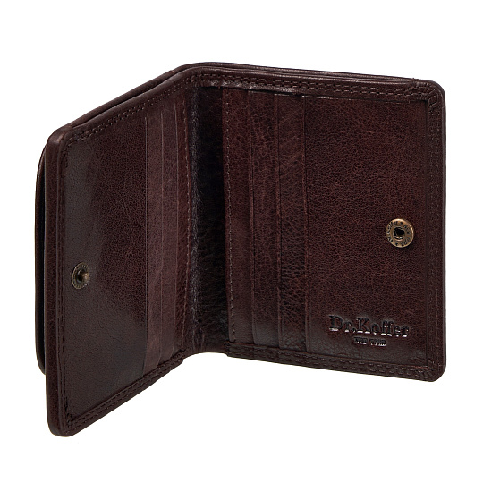 Кошелек Dr.Koffer из натуральной кожи коричневый