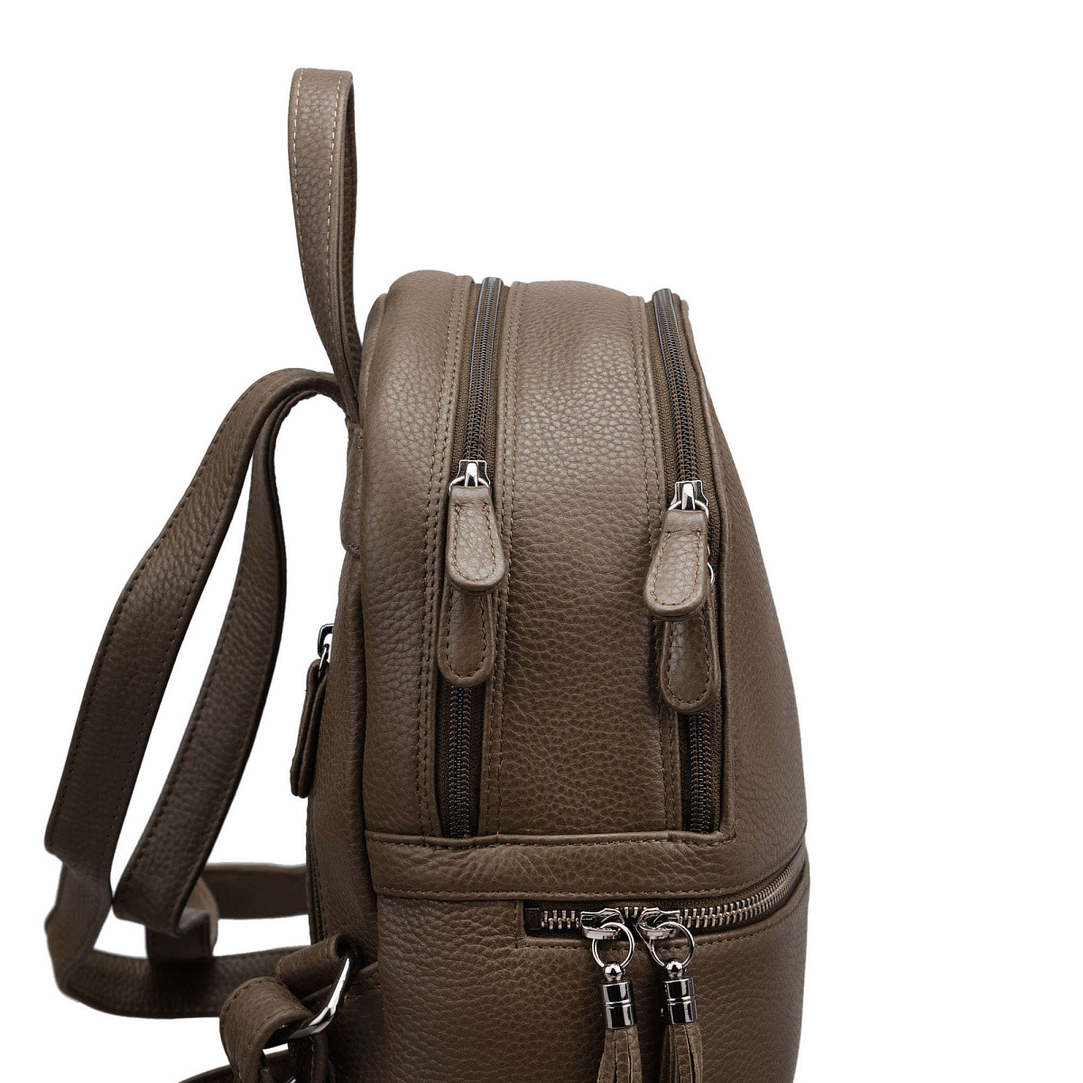 Рюкзак Dr.Koffer из натуральной кожи коричневый