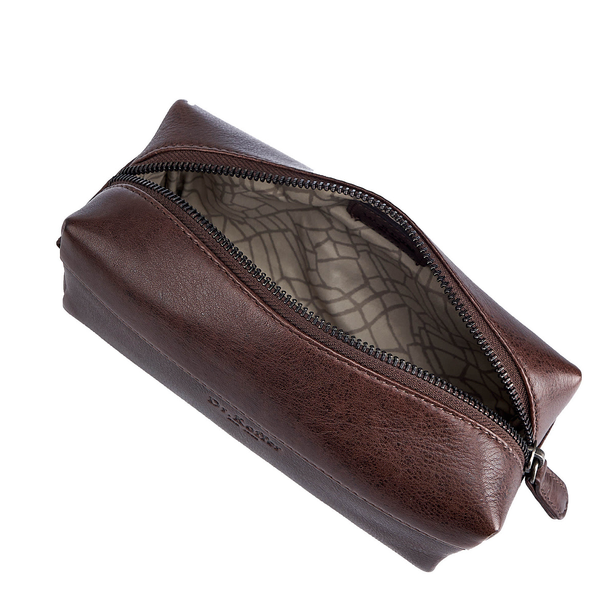 Несессер Dr.Koffer из натуральной кожи коричневый