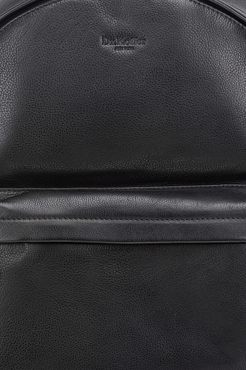 Рюкзак Dr. Koffer из натуральной кожи черный
