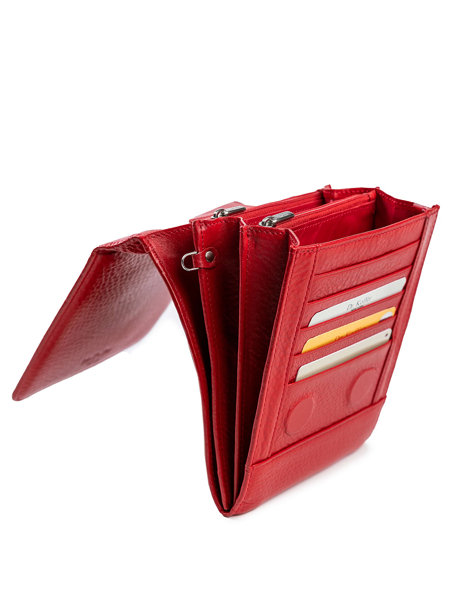 Нагрудный кошелек дорожный Dr.Koffer из натуральной кожи