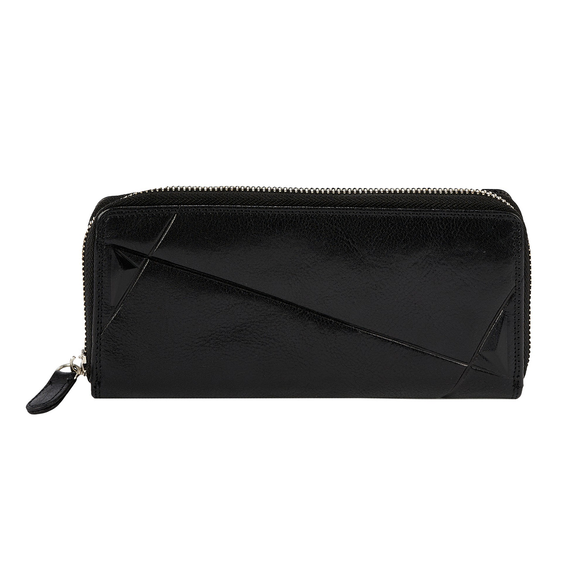 Портмоне Dr.Koffer из натуральной кожи черное