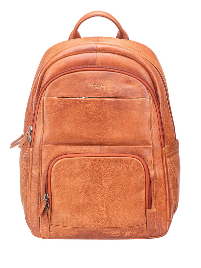 Рюкзак Dr. Koffer из натуральной кожи коричневый