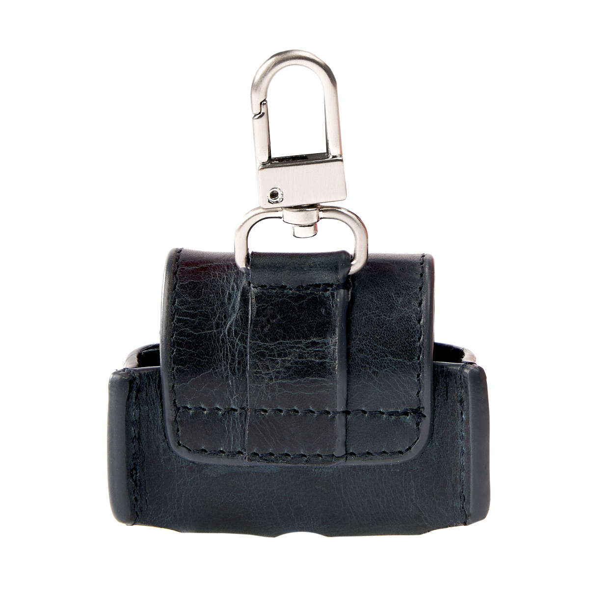 Чехол для AirPods из натуральной кожи синий Dr.Koffer