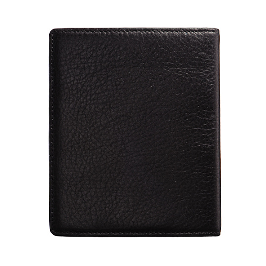 Визитница Dr.Koffer из натуральной кожи черная