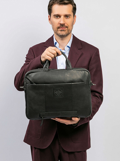 Сумка для документов Dr.Koffer из натуральной кожи