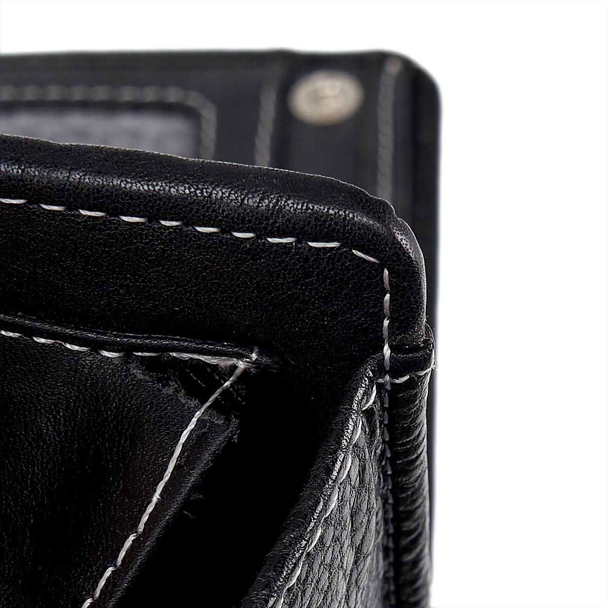 Портмоне Dr.Koffer из натуральной кожи черное