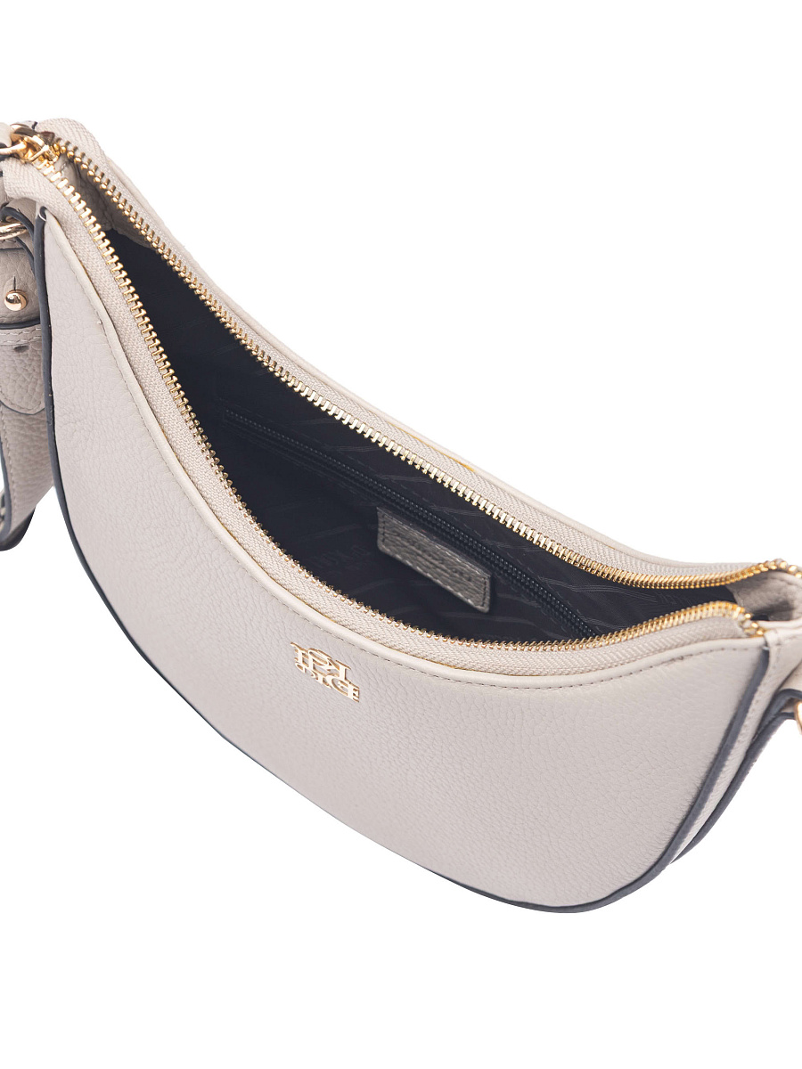 Женская сумка Dr. Koffer из натуральной кожи бежевая