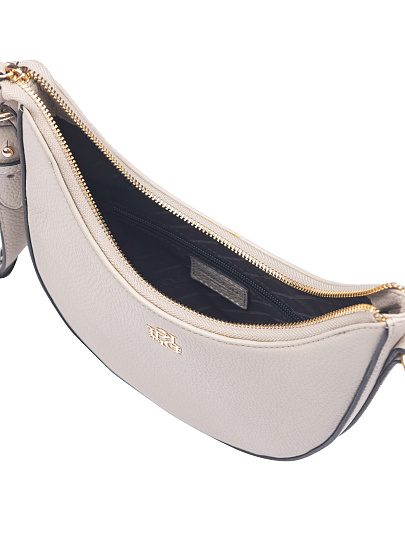 Женская сумка Dr. Koffer из натуральной кожи бежевая