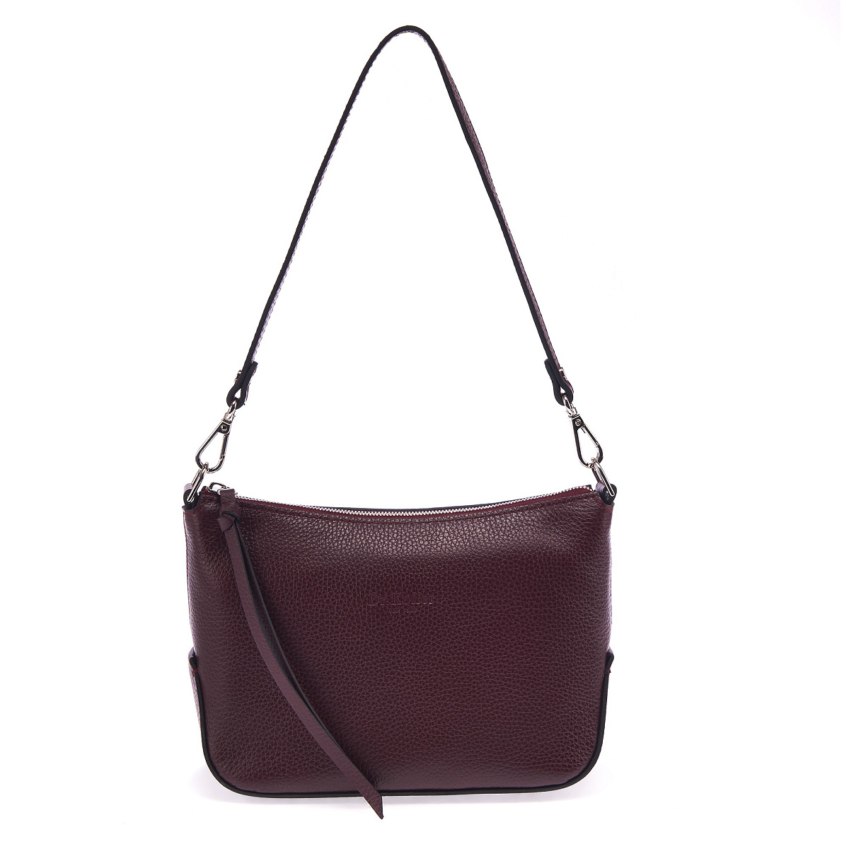 Женская сумка Dr. Koffer из натуральной кожи бордовая
