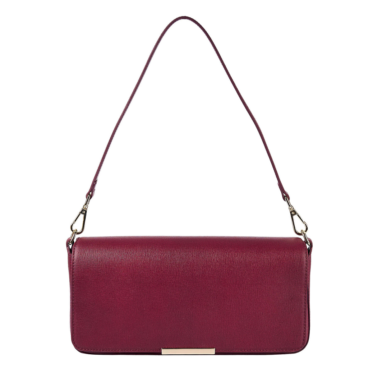 Женская сумка  Dr. Koffer из натуральной кожи бордовая