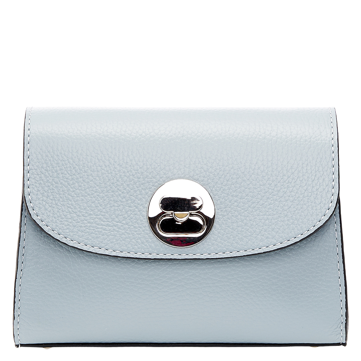 Женская сумка Dr. Koffer из натуральной кожи голубая