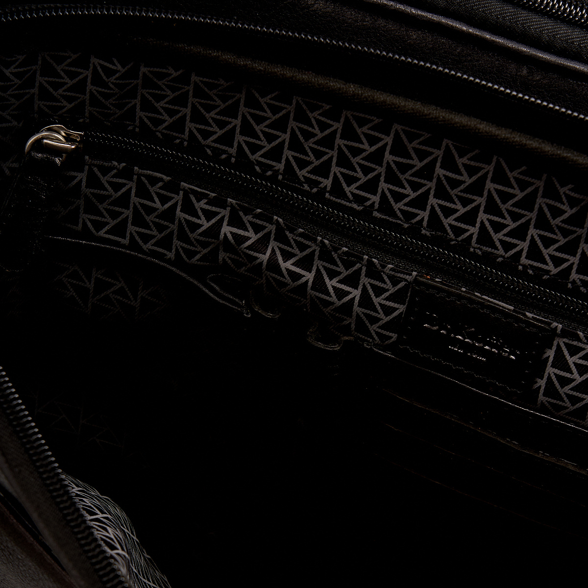 Портфель Dr.Koffer из натуральной кожи черный