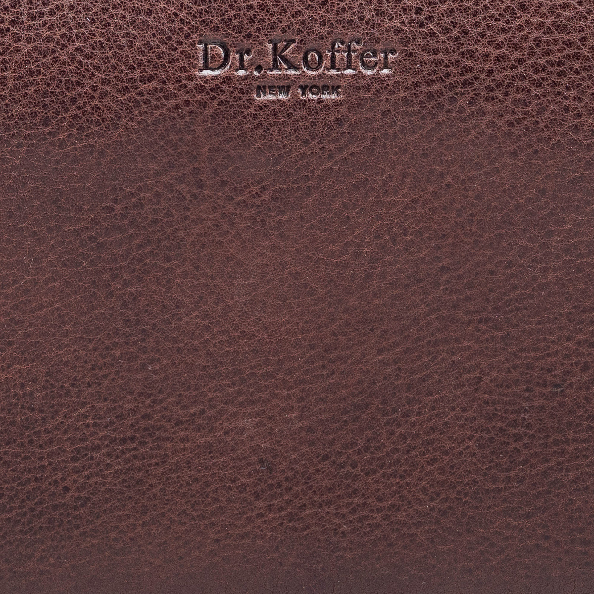 Портмоне Dr.Koffer из натуральной кожи коричневое