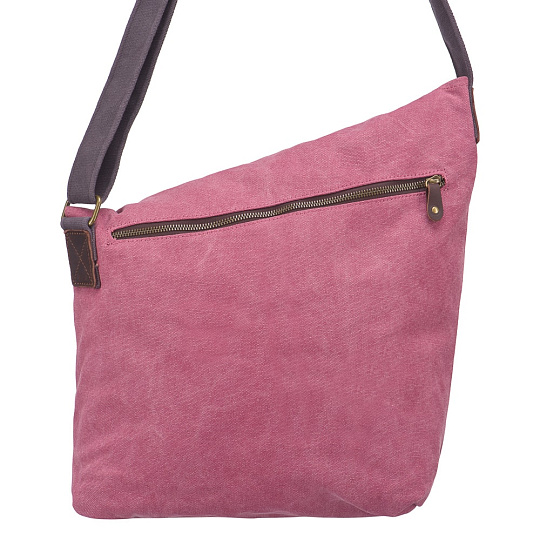 Сумка через плечо Dr.Koffer из канваса и натуральной кожи