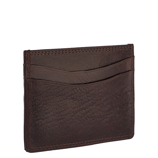 Кредитница Dr.Koffer из натуральной кожи коричневая