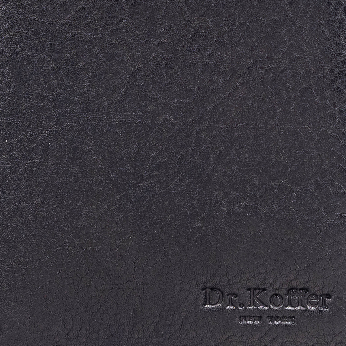 Портмоне Dr.Koffer из натуральной кожи черное