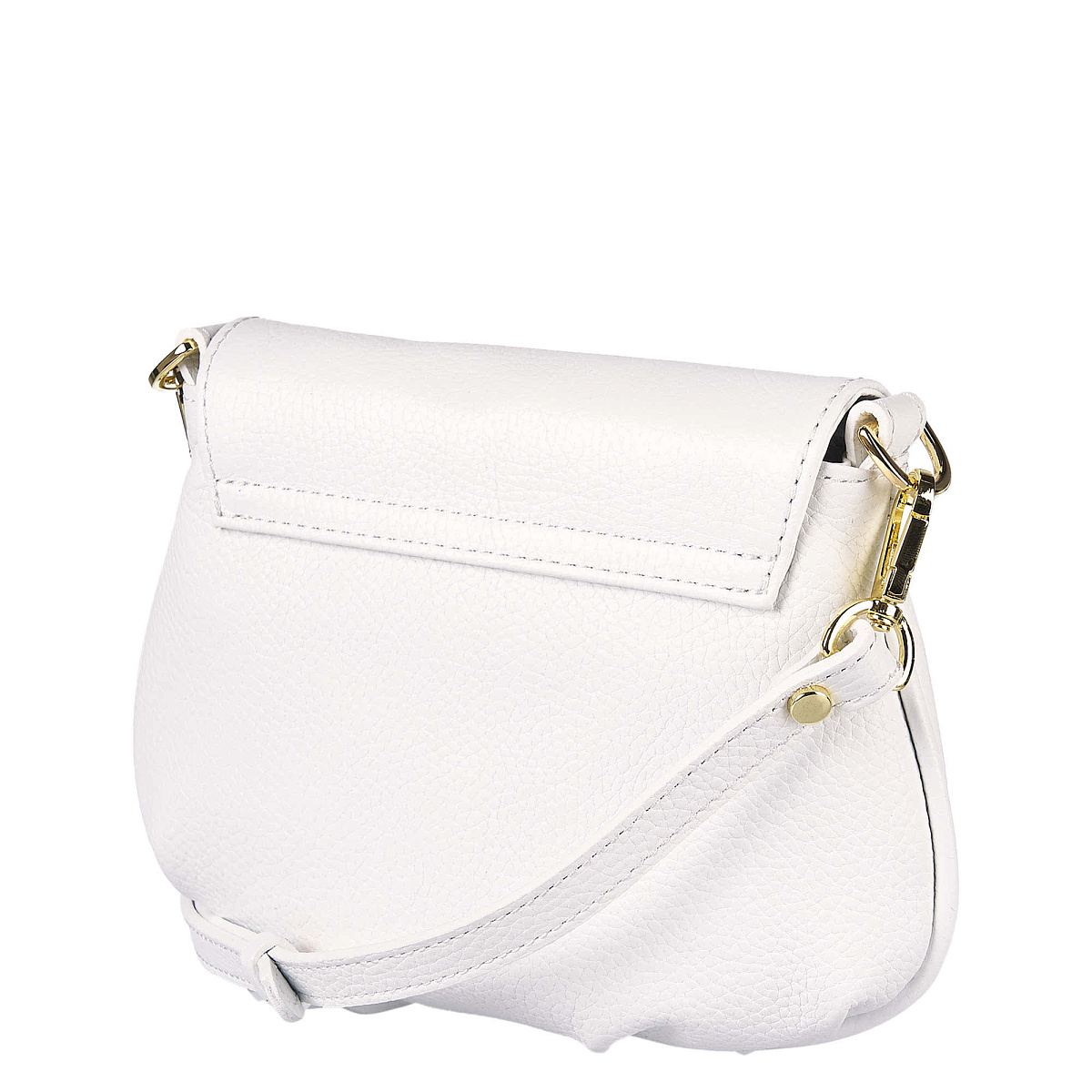 Женская сумка Dr. Koffer из натуральной кожи белая