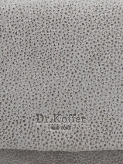 Кошелек Dr.Koffer из натуральной кожи серый